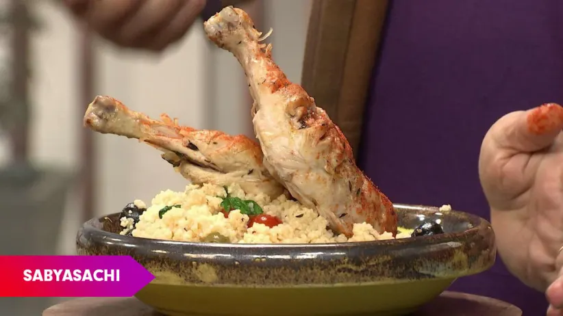 Chicken with Cous Cous by Chef Sabyasachi - Urban Cook