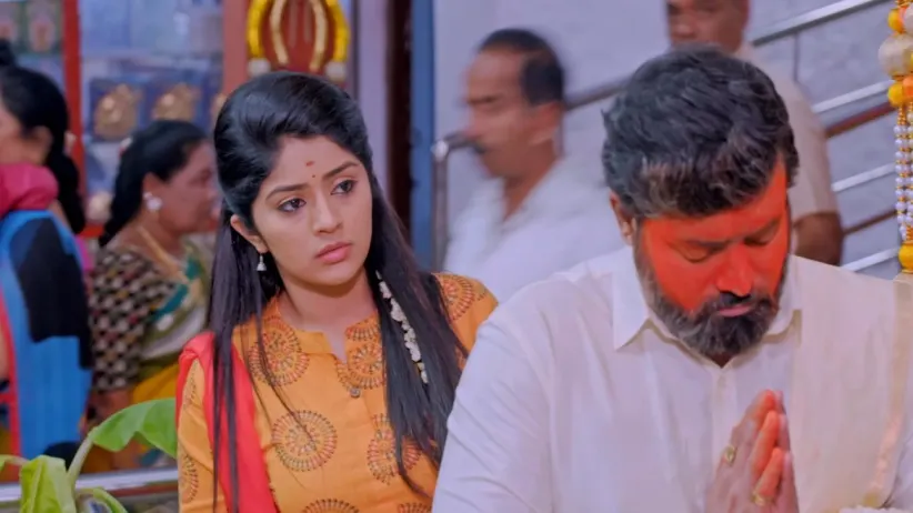 Will Anu see Aryavardhan in the temple? - Jothe Jotheyali