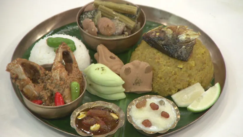 Shukto and Niramish Ilish