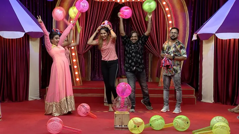 Anjana's team wins the second game - Super Bumper S3