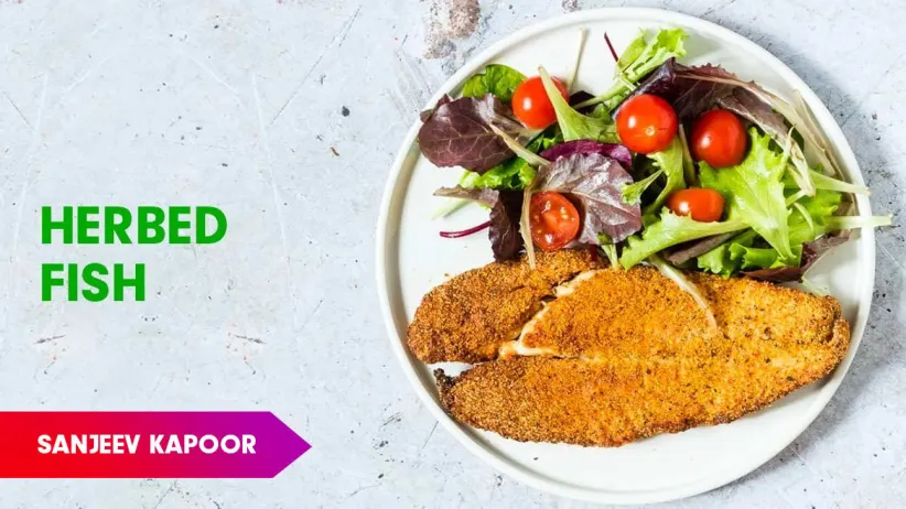 Herb Crumbed Fried Fish Recipe by Sanjeev Kapoor