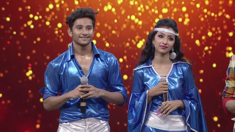 Sujith and Gayathri's golden performance - Dance Jodi Dance 3.0