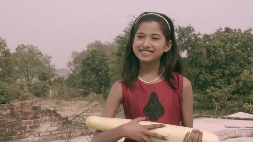 Ganga manages to arrange a pumpkin - Chati Ghate Ganga