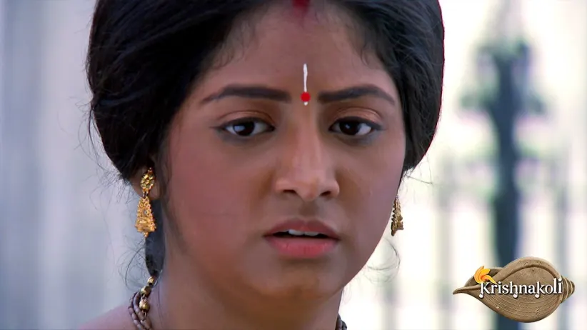 Aditya tries to reason with Shyama - Krishnakoli