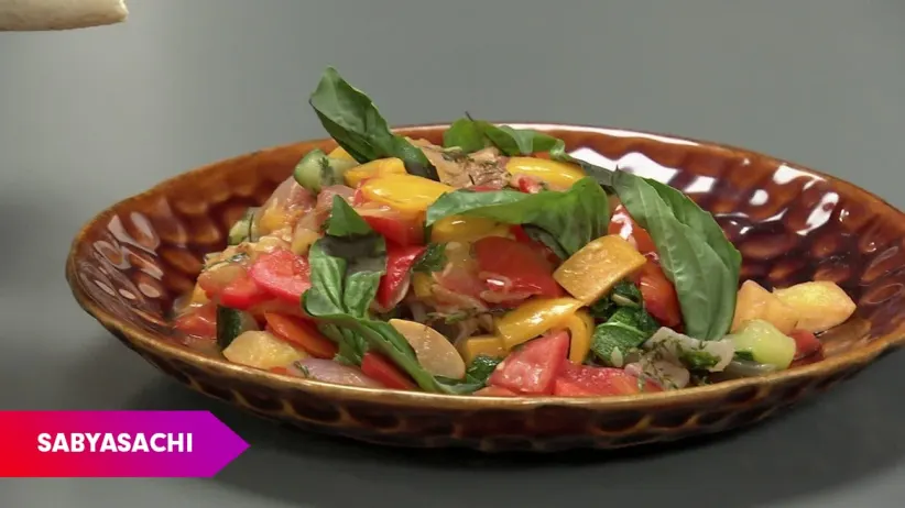 Grilled Vegetables Ratatouille by Chef Sabyasachi - Urban Cook