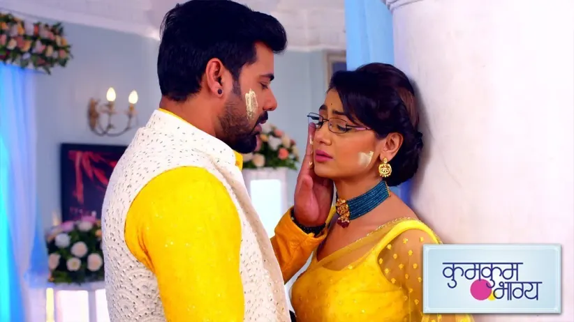 Abhi’s haldi ceremony - Kumkum Bhagya