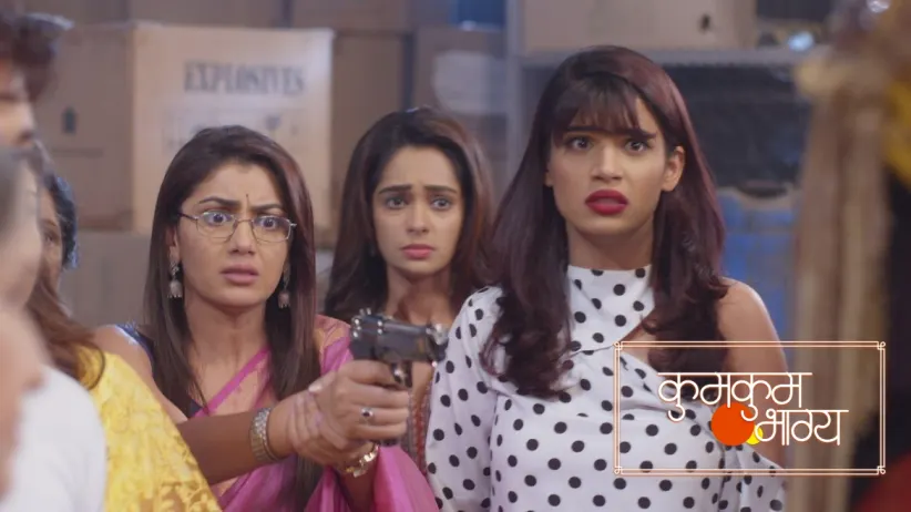 Prachi finds and unbinds Rhea - Kumkum Bhagya