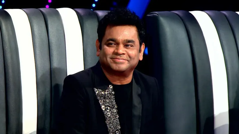 A. R. Rahman and Ehan Visit the Show