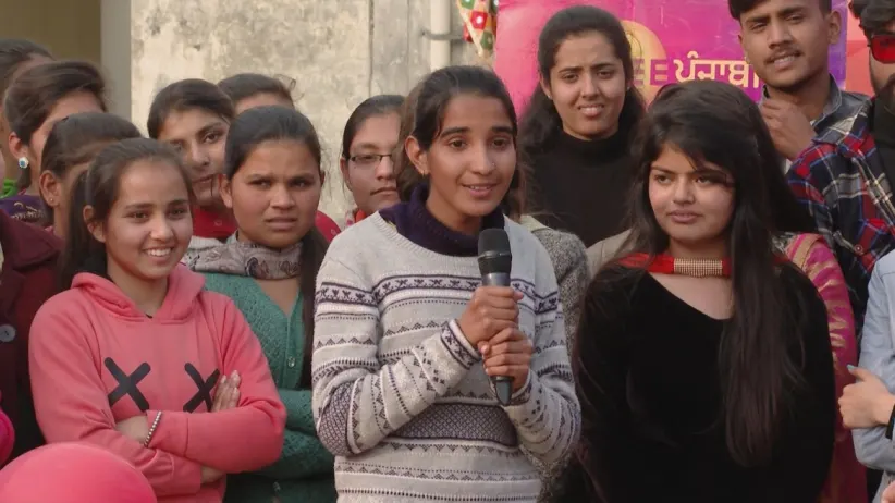 Karan visits Global Group of Institutions - Aajo Jinhe Khedna