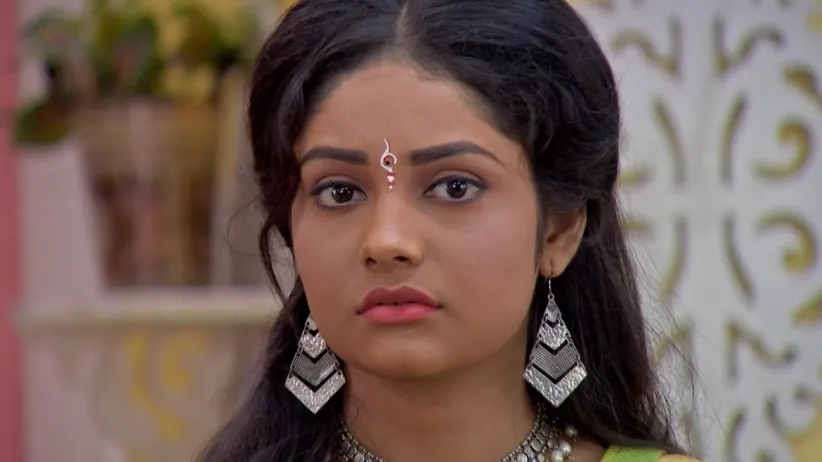 Radharani Prevents Basanta from Going Out