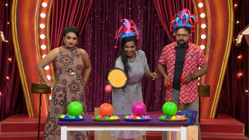 Lakshmi's team defeats Sanju's team - Super Bumper S3