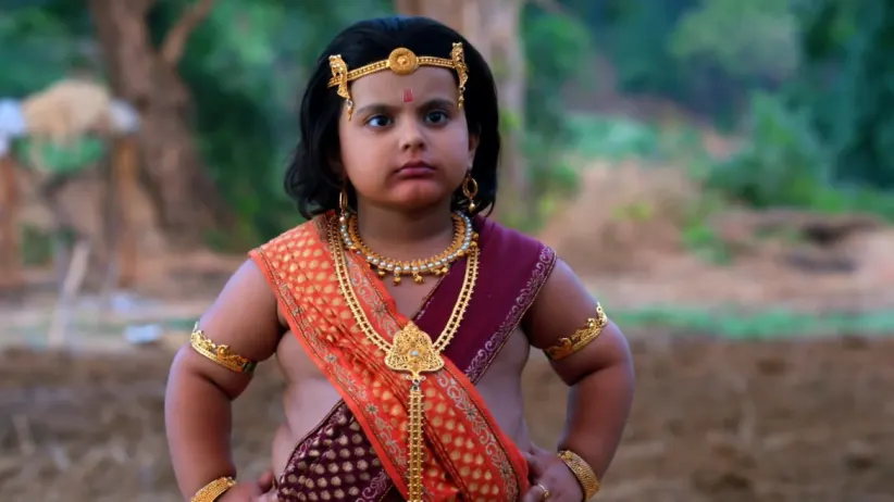 Maruti performs Chandra Puja - Ramabhaktha Hanumantha