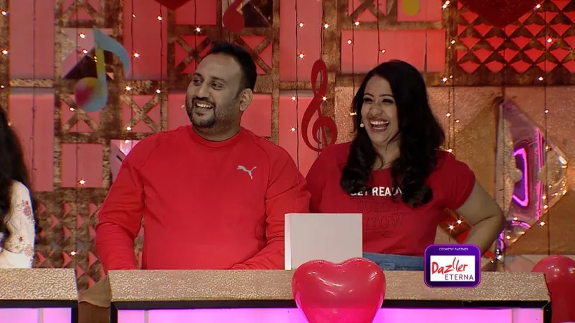 Sreeram and Vanditha win the first round - Let's Rock & Roll