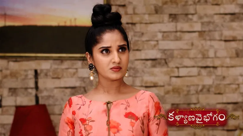 Meenakshi learns that Janaki is Manga - Kalyana Vaibhogam