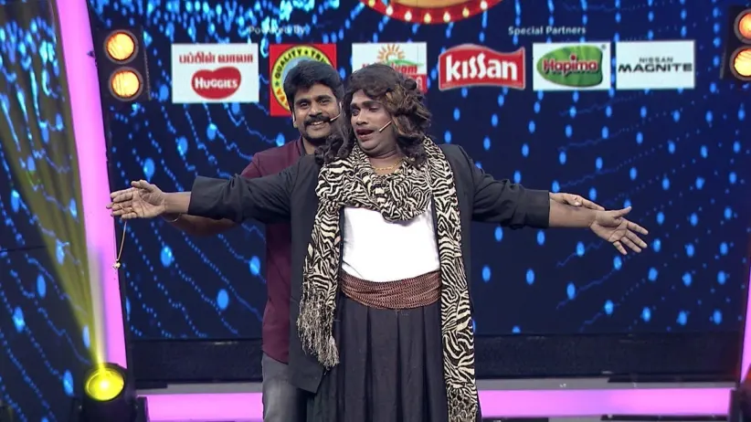 Reshma and Vasu give a tough competition - Zee Super Family