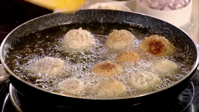 Cornflakes Upma and Chicken Pram Balls