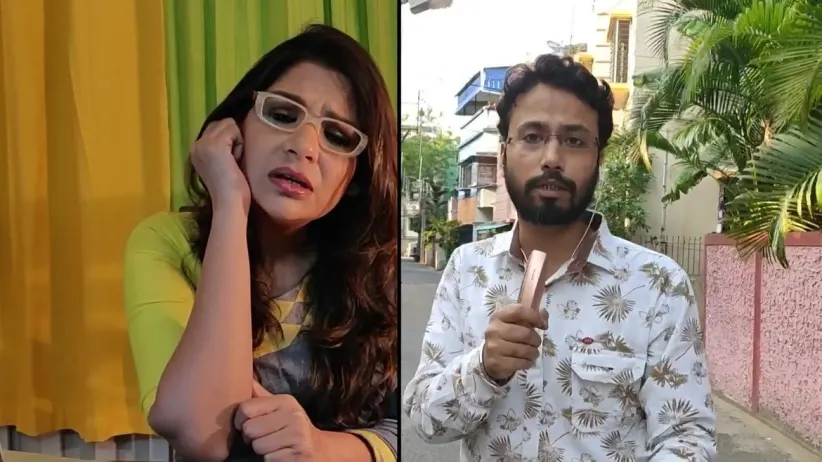 Rittika speaks to the Raja - Non Stop Abol Tabol