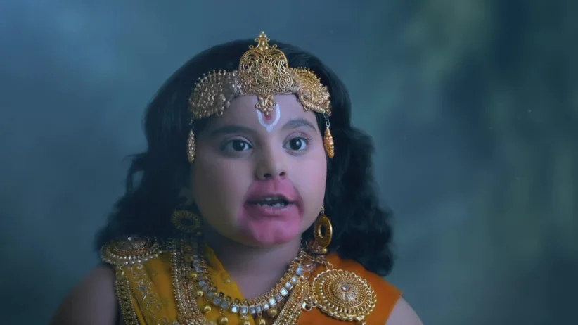 Anjani begins with the story of Piplaad avatar - Kahat Hanuman Jai Shri Ram