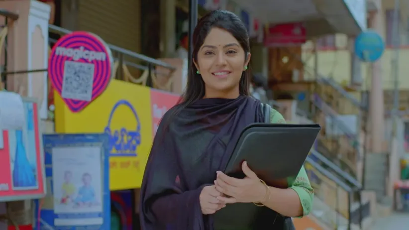 Anu's survey about 'Rajnandini' saree - Jothe Jotheyali