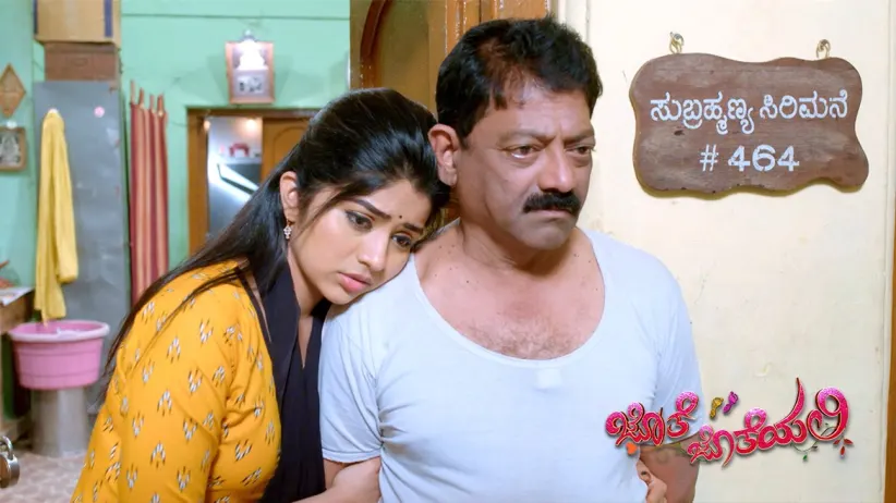 A surprise for Anu on Subbu's birthday - Jothe Jotheyali