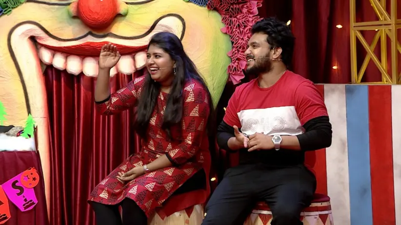 Narayani and Samudra win the first game - Super Bumper S3