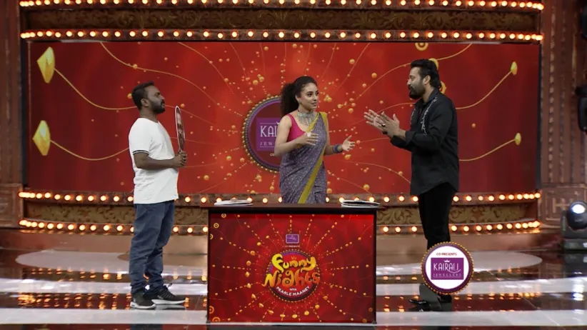 Bala graces the stage with his presence - Funny Nights With Pearle Maaney
