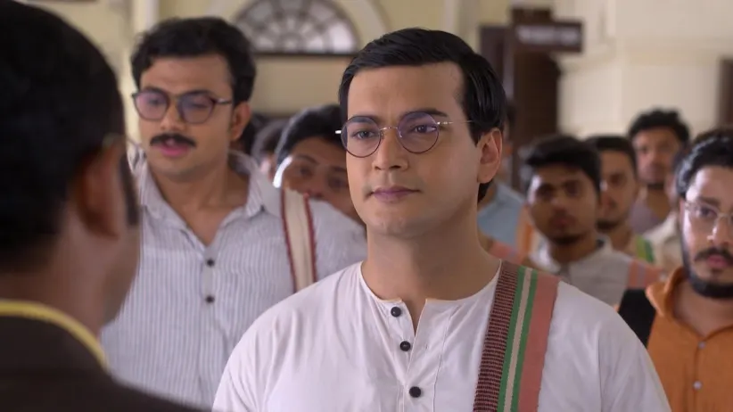 Subhash boycotts the class - Netaji
