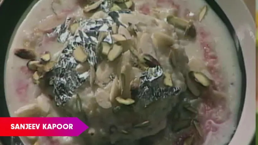 Khajoori Shahi Tukda by Sanjeev Kapoor - Khana Khazana