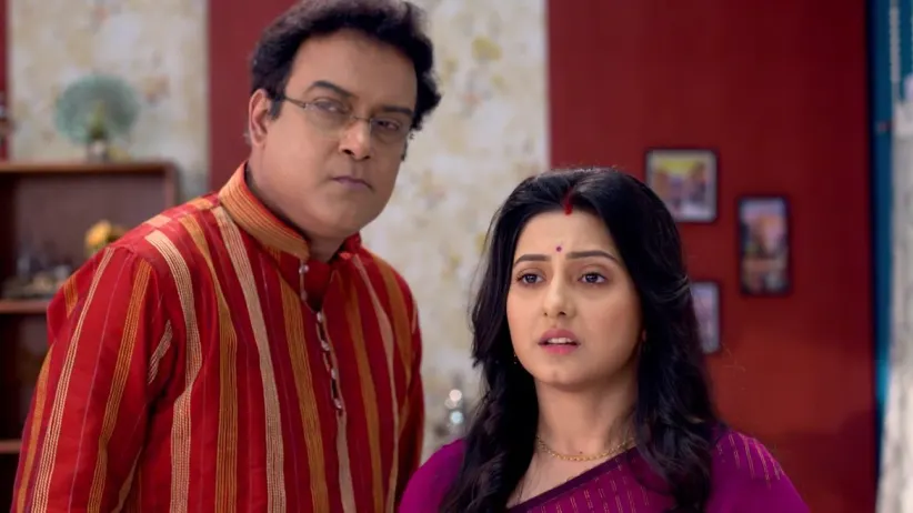 Rik in the face of Turna's question - Jiban Saathi