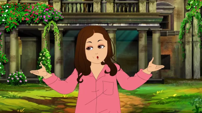 Gabbu becomes a gorilla - Bhootu Animation