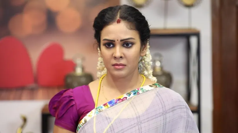Sanjeev criticises Abhirami - Rettai Roja