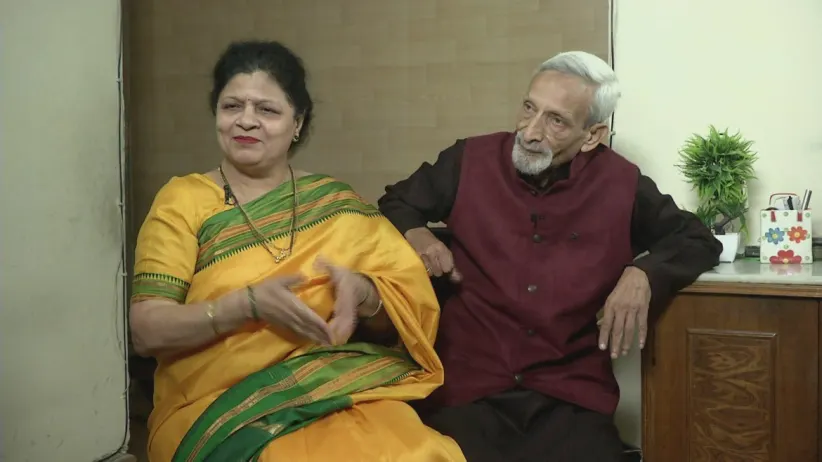 Pooja and Ravindra, a vivacious couple - Home Minister