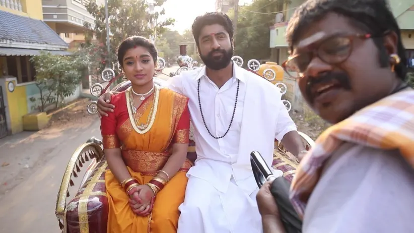 Adithya and Parvathy Trick Rathanam