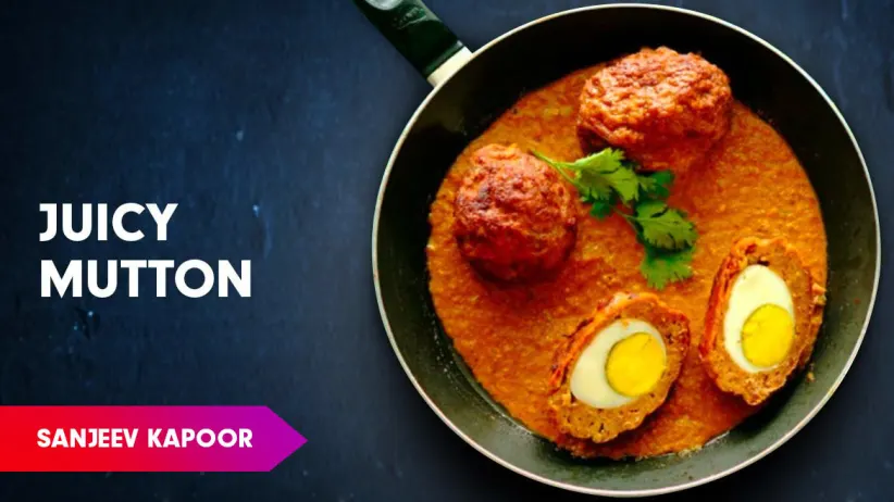 Mutton & Egg Curry Recipe by Sanjeev Kapoor
