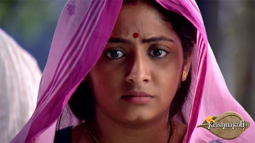 Krishna gives a fitting reply to Radharani - Krishnakoli