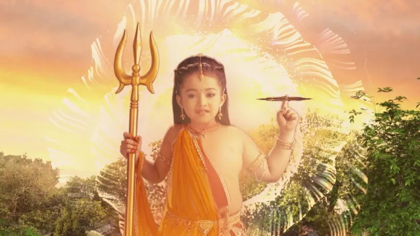 Radheshwar kills Mahishasura - Paramavatari Sri Krishna
