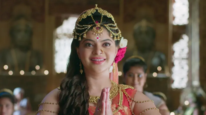 Anjani is saved by the ‘chandrajal’ - Kahat Hanuman Jai Shri Ram