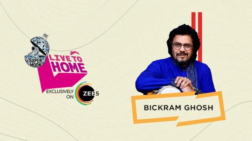 Bickram Ghosh's classical music - Supermoon Live to Home