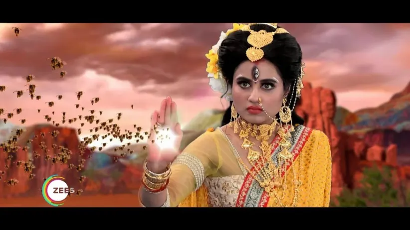 The tale of Arunashur and Devi Bhramari - Durga Soptoshoti
