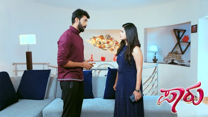 Paarvathi tries to reason with Aditya - Paaru