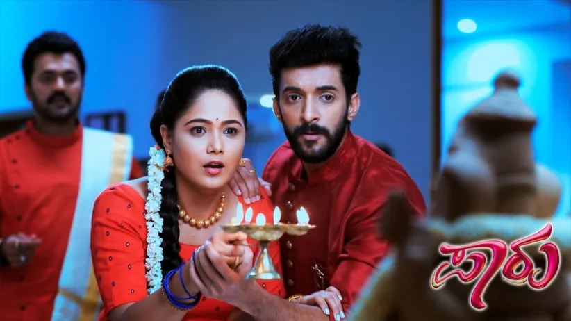 Aditya saves Paarvathi - Paaru