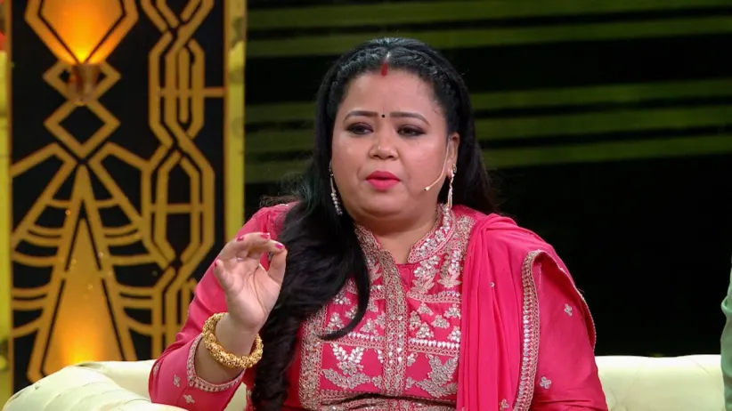 Bharti Singh and Haarsh Limbachiyaa on the show - Hasdeyan De Ghar Vasde