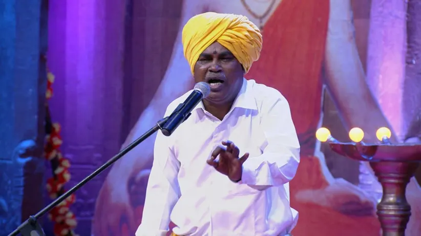 Pandurang Maharaj's informational kirtan - Man Mandira