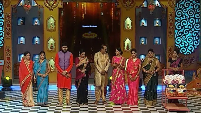 Suchitra's excellent performance - Gruhalaxmi 