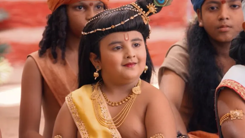 Indradev gets angry on the residents of Brindaban - Paramavatari Sri Krishna