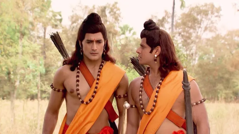 Hanuman meets with Ram and Lakshman - Ramayan: Sabke Jeevan Ka Aadhar