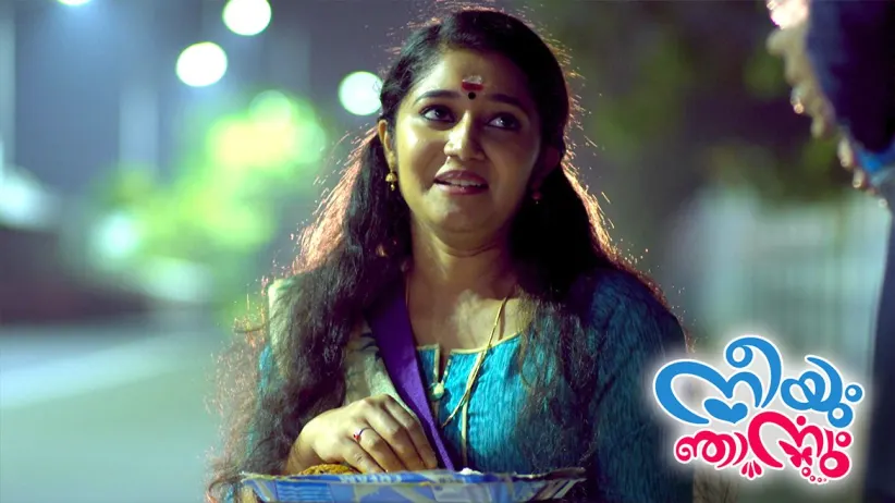 Nandan attends to Sreelakshmi - Neeyum Njanum