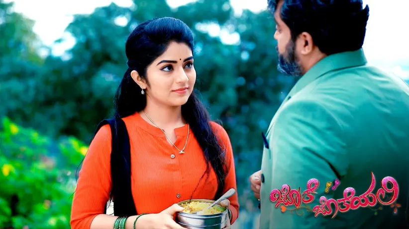 Anu spends some quality moments with Aryavardhan - Jothe Jotheyali