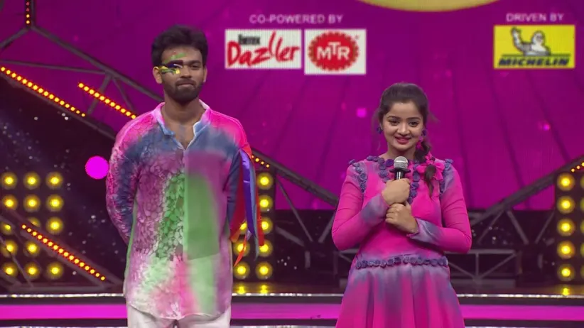 Suraj and Minchu's 'Lavani' performance - Dance Karnataka Dance - Family War - Season 2