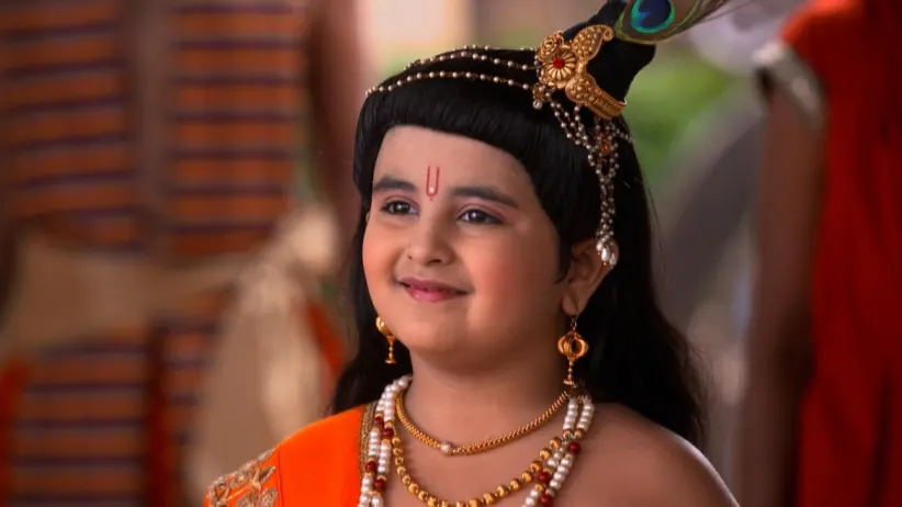 Krishna kills Makhadasura when he kidnaps Radha - Paramavatari Sri Krishna